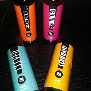 Essential oils with roller balls